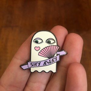 Enamel Pin (Cute Ghost)